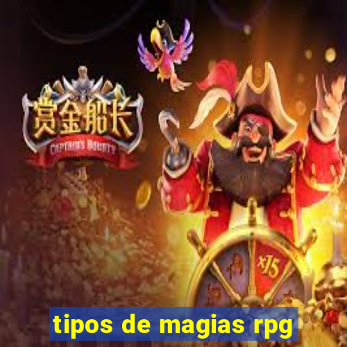 tipos de magias rpg